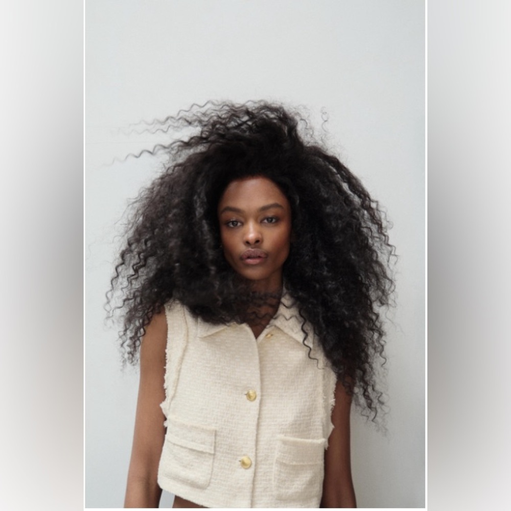 Zara textured vest